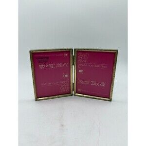 Intercraft Industries Corp. IIC Quality Photo Frame Double Hinged 3.75" x 4.75"